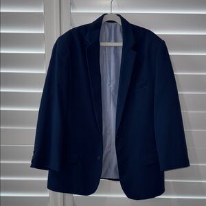 Izod Classic Navy Blazer for Boys-Sz 18